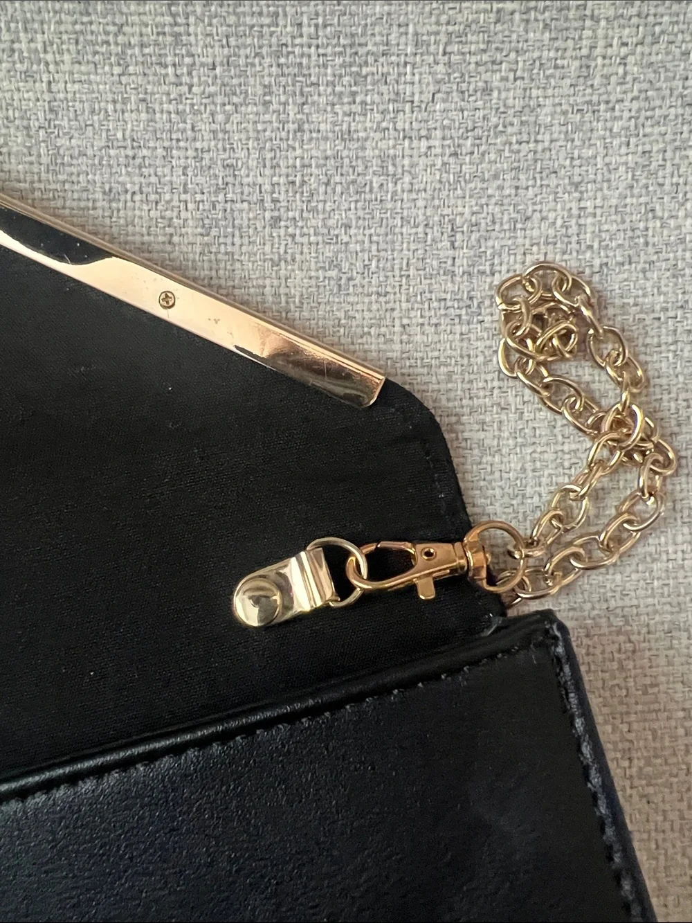 Leather/ Suede Clutch
